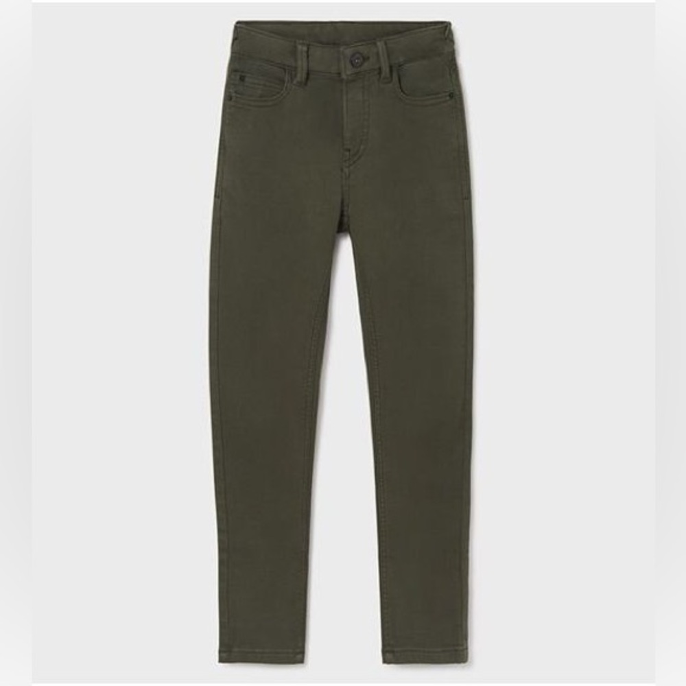 Mayoral Kids Dark Green Casual Trousers